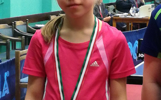 Molnár Liza bronz érmet szerzett az utánpótlás Budapest Bajnokságon